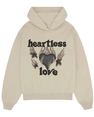 BROKEN PLANET Heartless Love Hoodie - White