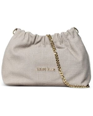 Marc Ellis Helena Suede Shoulder Bag - Grey