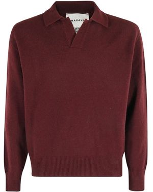 Amaranto Langärmeliger Pullover - Rot