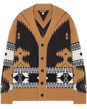 Alanui African Vibes Cardigan - Schwarz