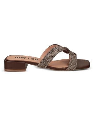 Bibi Lou Sloan Sandals - Brown