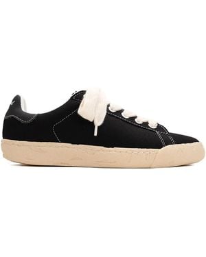 General Scale. Past Sole Canvas Trainers - Black