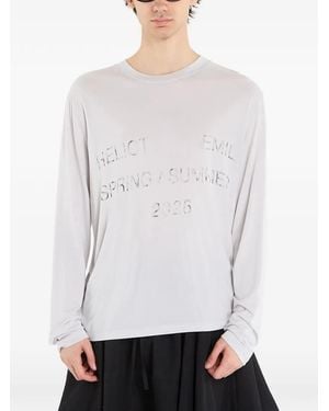 HELIOT EMIL Overo T-Shirt - White