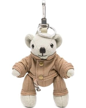 Burberry Thomas Bear Keyring - Metallic
