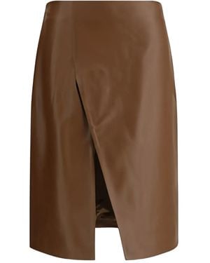 Loulou de Saison Ekare Skirt - Brown
