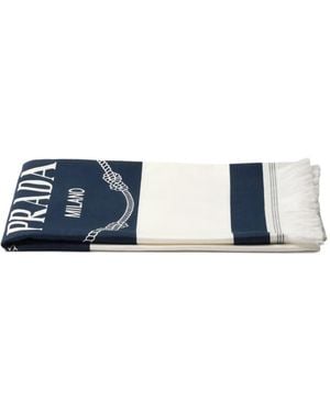 Prada Katoenen Handdoek - Blauw