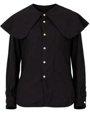 Comme des Garçons Pilgrim Collar Blouse - Black