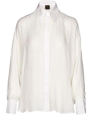 Tessitura Body Couture Middle Cut Shirt - White