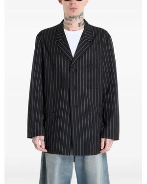 Y-3 Pinstripe Refined Jacket - Black
