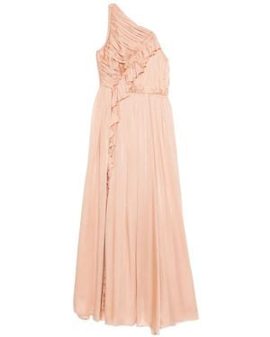 Ulla Johnson Aisha Ruffled One-Shoulder Maxi Dress - Pink