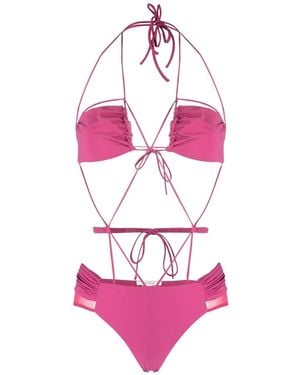 Nensi Dojaka Klassischer Badeanzug - Pink