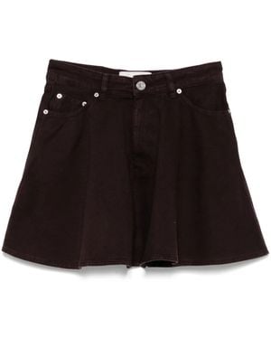Ami Paris フレア ミニスカート - ブラック