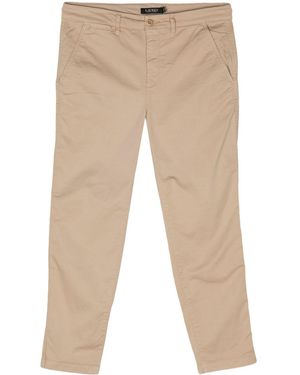 Ralph Lauren Slim-Cut Chino Trousers - Natural