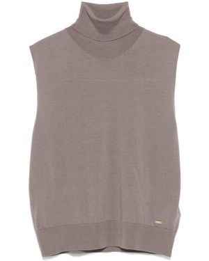 Kaos Wool Vest - Brown