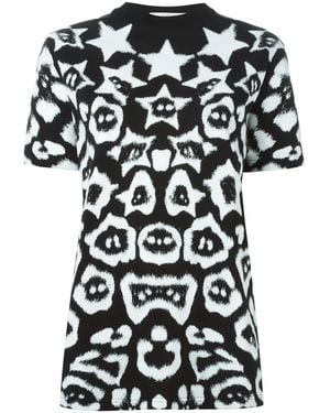 Givenchy Printed Cotton T-shirt - Black