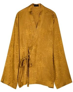 Delos Tao Oversized Jacket - Yellow