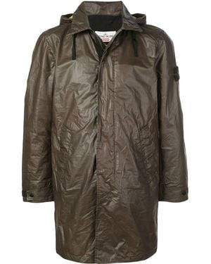 Supreme X Stone Island Heat Reactive Trenchcoat - Green