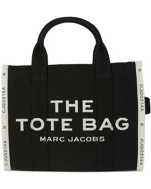 Marc Jacobs The Jacquard Medium Tote Bag - Black