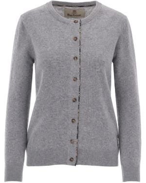 Barbour Pendle Cardigan - Grey