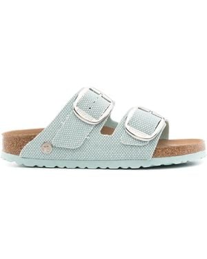 Birkenstock Arizona Canvas Vegan Sandals - White