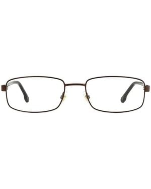 Carrera Rectangle-Frame Glasses - White
