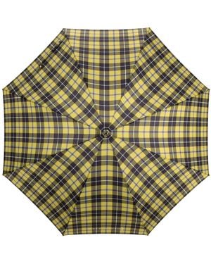 Mackintosh Heriot Whangee-Handle Umbrella - Green