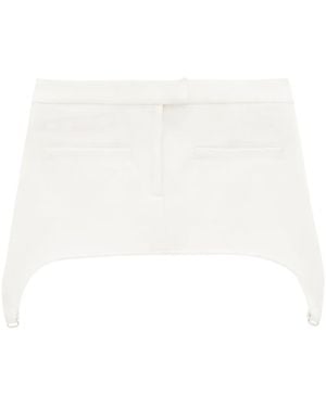 Courreges ミニスカート - ホワイト