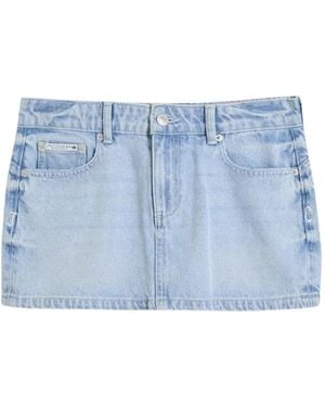 Juicy Couture Dog Crest Minirock - Blau