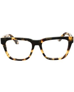 Roberto Cavalli Vrc026M Rectangle-Frame Glasses - Black