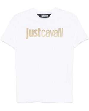 Just Cavalli T-Shirt Con Stampa - Bianco