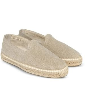 Oas Espadrilles En Lin - Natural
