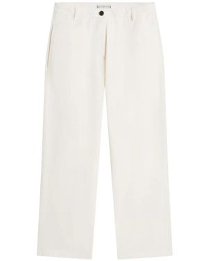 Tommy Hilfiger Buttoned Pants - White