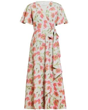 Tanya Taylor Klaire Midi Dress - White