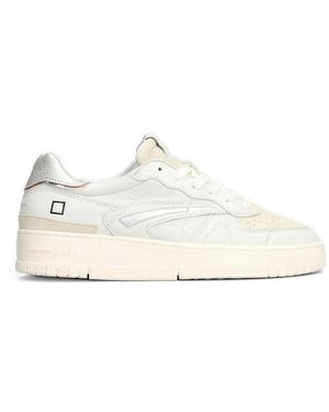 Date Torneo Pure Panelled Trainers - White