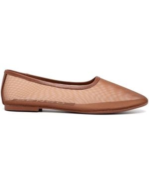 Senso Dena Mesh Ballerina Shoes - Brown