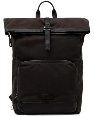 Marc O' Polo Sac À Dos Mory À Fermeture À Boucle Et Rabat Enroulable - Black