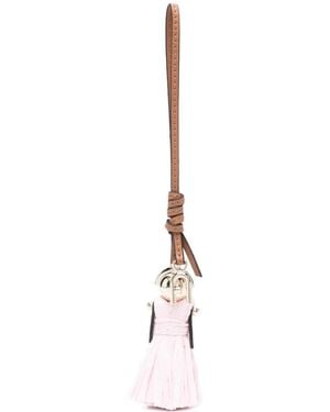 Furla Dress Charm Bag Accessory - White