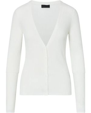 Liu Jo Pure Wool Cardigan - White