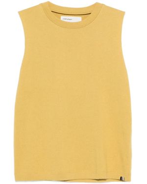 Extreme Cashmere Player Top - Yellow