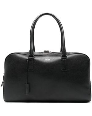 Tom Ford Bolso bowling con doble cremallera - Negro