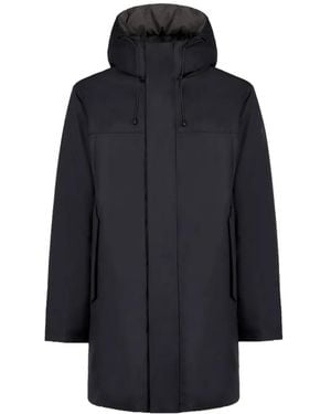 People Of Shibuya Mitake Hooded Coat - Blue