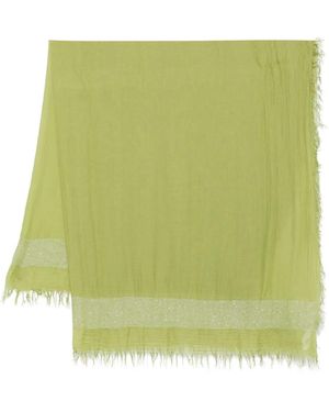 Peserico Sciarpa Con Dettaglio - Verde