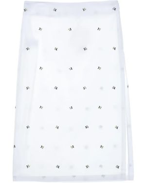 Rier Midi-Jurk Met Bloemenprint - Wit