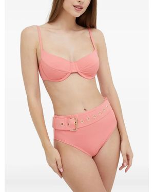 MICHAEL Michael Kors Bikinihöschen mit Gürtel - Pink