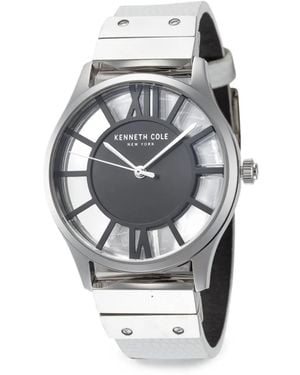Kenneth Cole Orologio Con Numeri Romani 34,5Mm - Grigio