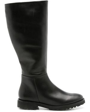 Sarah Chofakian Avenna Knee-Length Boots - Black