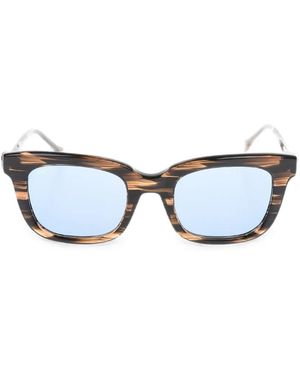 OAMC Tortoiseshell-Effect Square-Frame Sunglasses - White