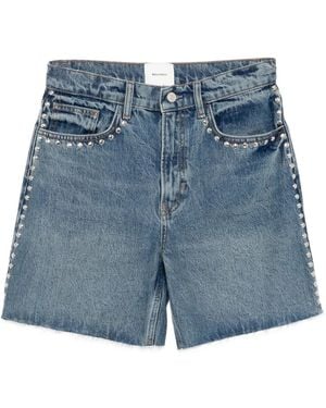 Reformation Raye Denim Shorts - Blue