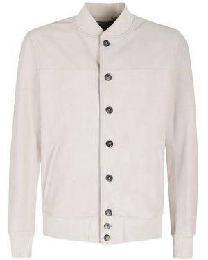 Stewart Button-Up Jacket - White
