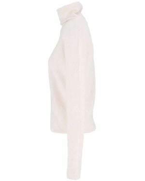 Antonelli Roll-Neck Jumper - White
